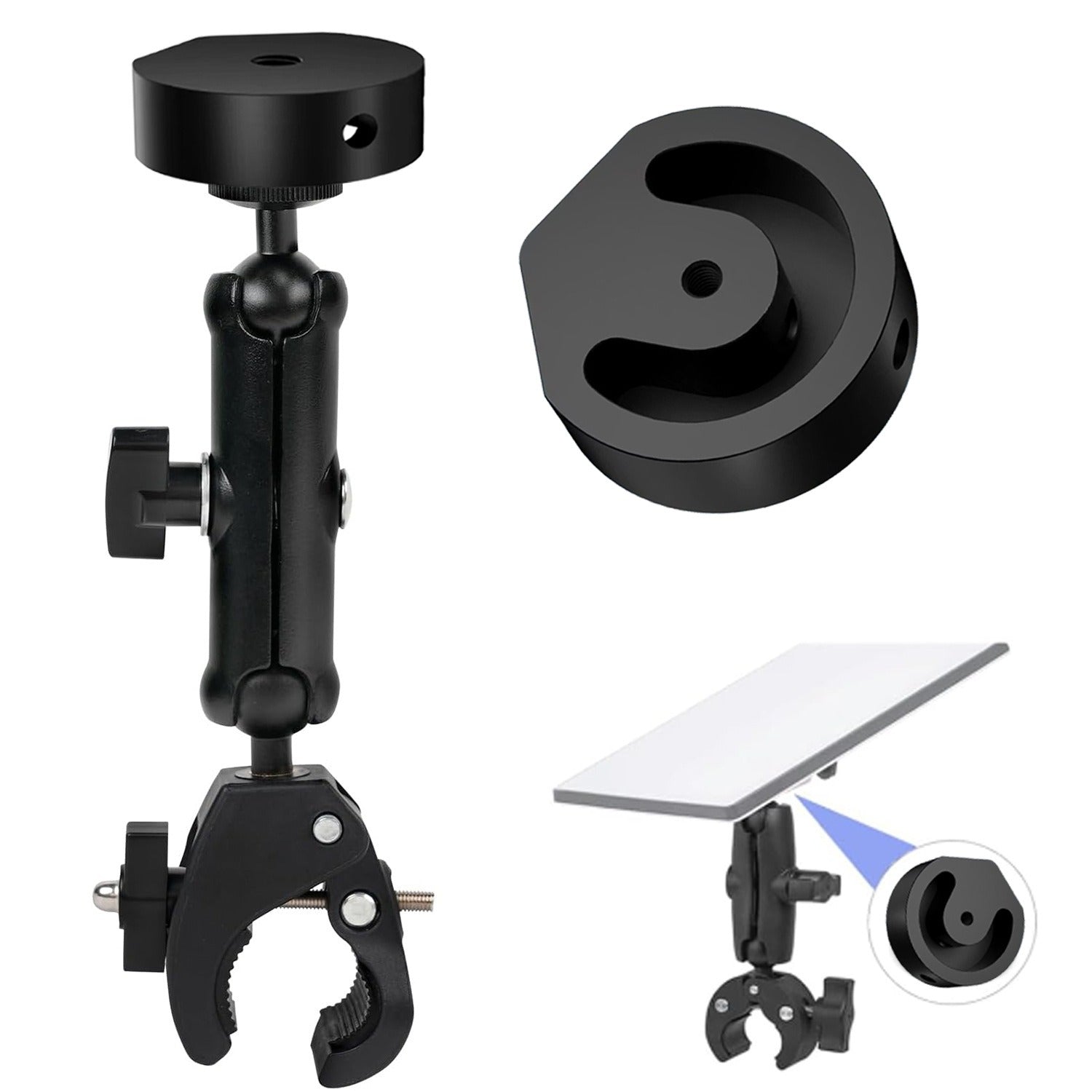 RV Heavy - Duty Clamp Mount for Starlink Mini - Tesery Official Store