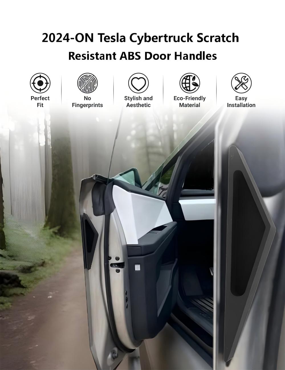 Scratch - Resistant ABS Door Handles for Cybertruck - Tesery Official Store