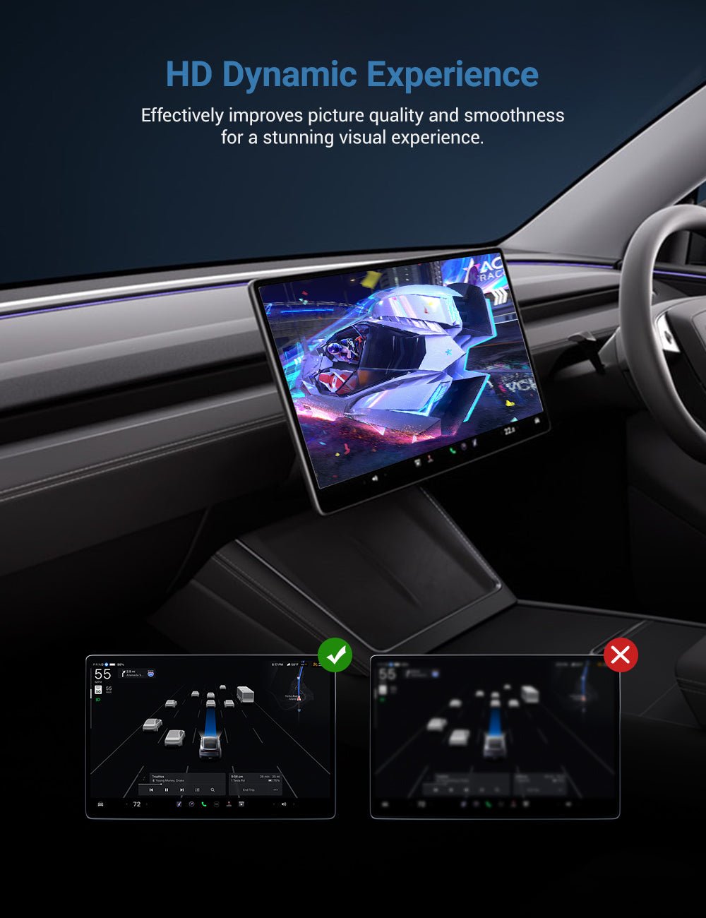 Screen Protector for Tesla Model 3 Highland / Model Y Juniper - Tesery Official Store
