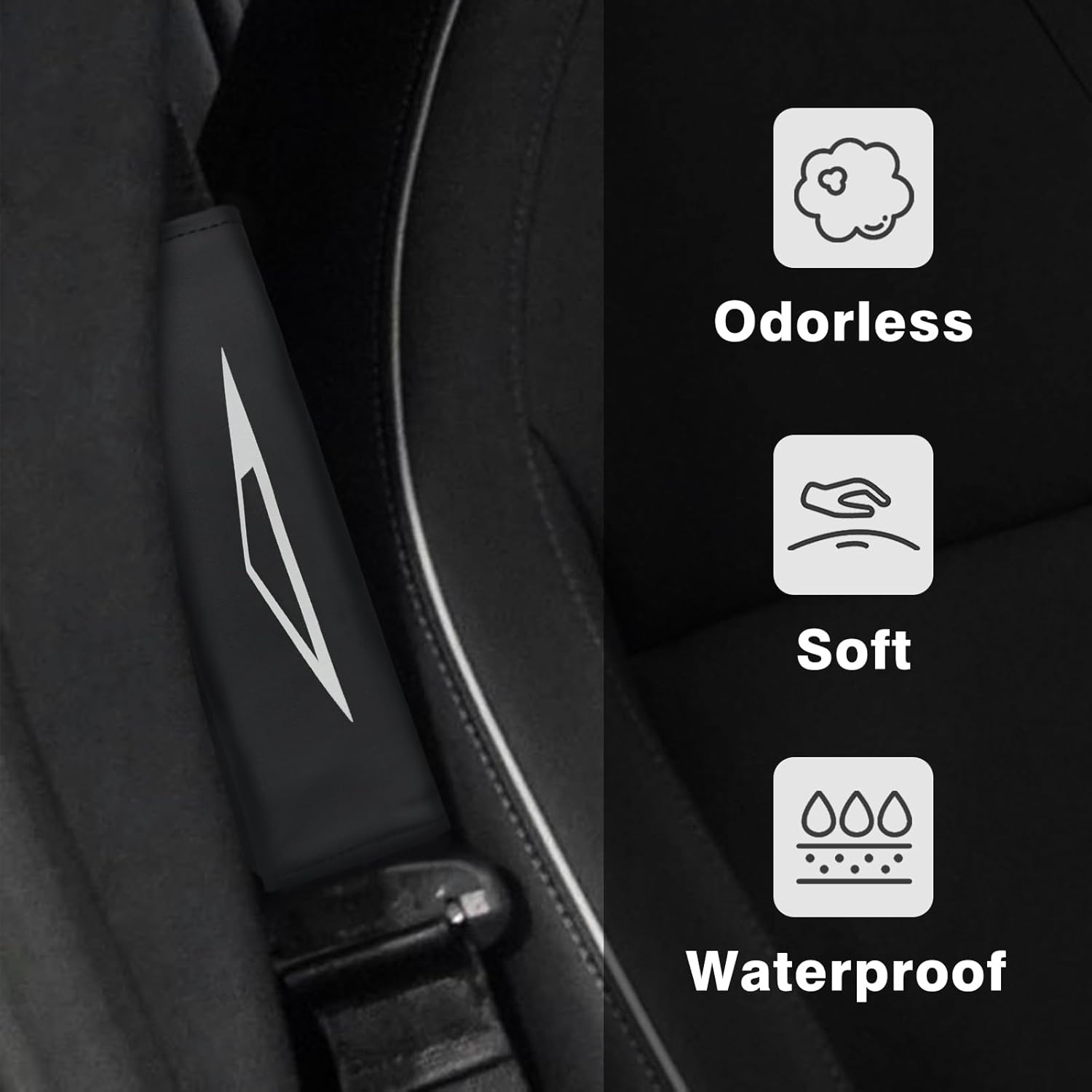 Seat Belt Pads (2Pcs) for Cybertruck - Tesery Official Store