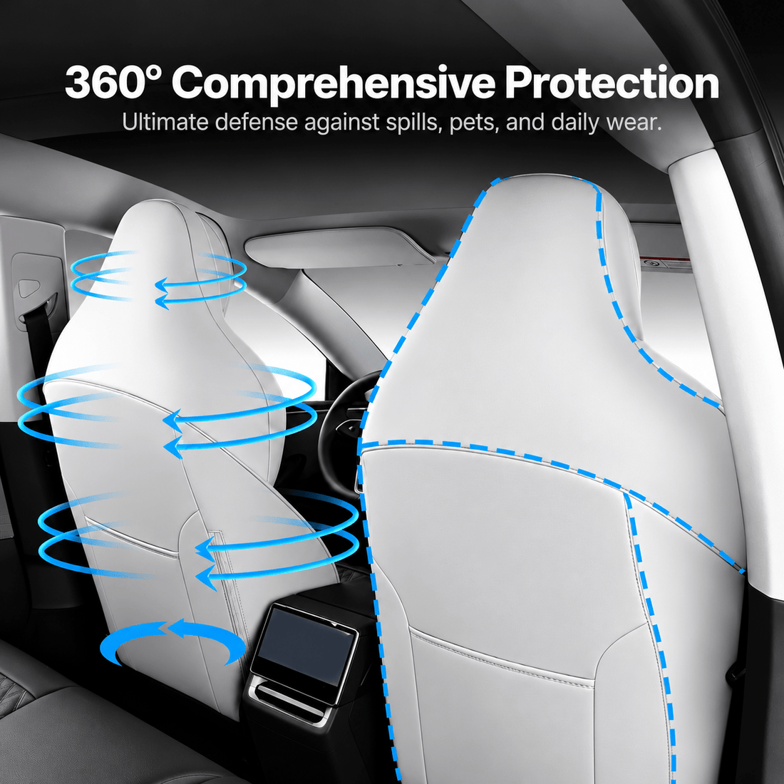 Seat Covers for Model 3 Highland Performance Edition | TESERY - Tesery Official Store