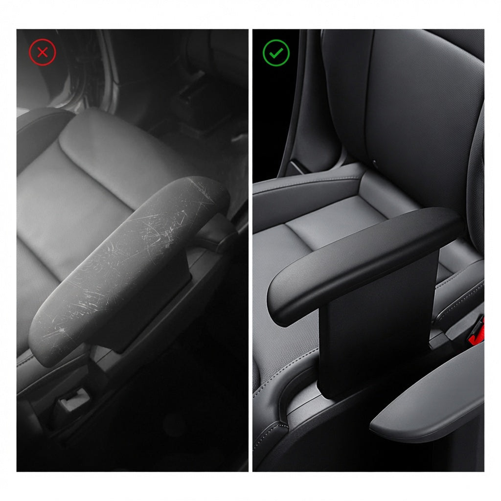 Silicone Rear Door Armrest Protective Cover for Tesla Model YL 2026+ - Tesery Official Store