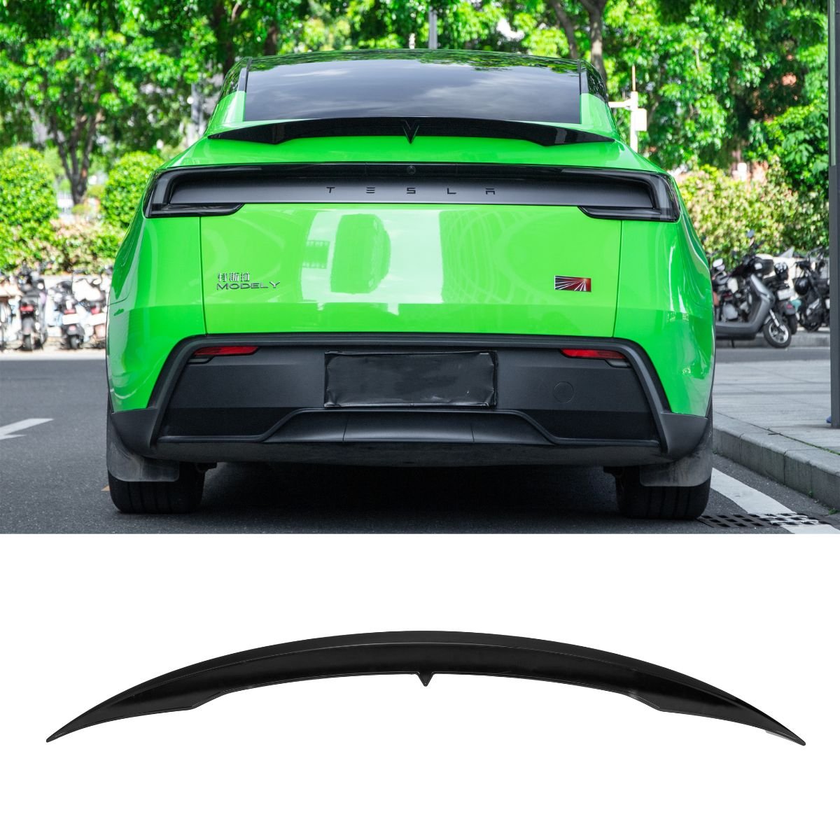 Sport Style ABS Plastic Rear Spoiler Wing for Model Y 2020 - 2026 | Aerodynamic Performance Upgrade - Tesery Official Store