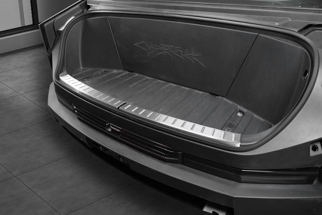 Stainless steel door sill strips for trunk for CyberTruck - Tesery Official Store