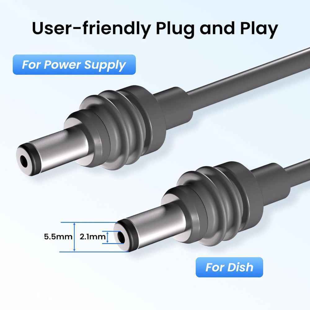 Starlink Replacement Cable for Mini DC Power | Waterproof & Durable - Tesery Official Store