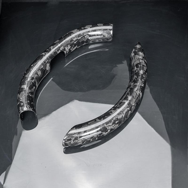 Steering Wheel Trim Covers for New Model Y & Model 3 Highland | Real Dry Carbon Fiber - Tesery Official Store