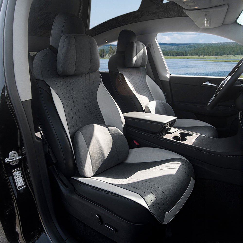 Suede Seat Covers for Tesla Model 3 & Model Y - Tesery Official Store