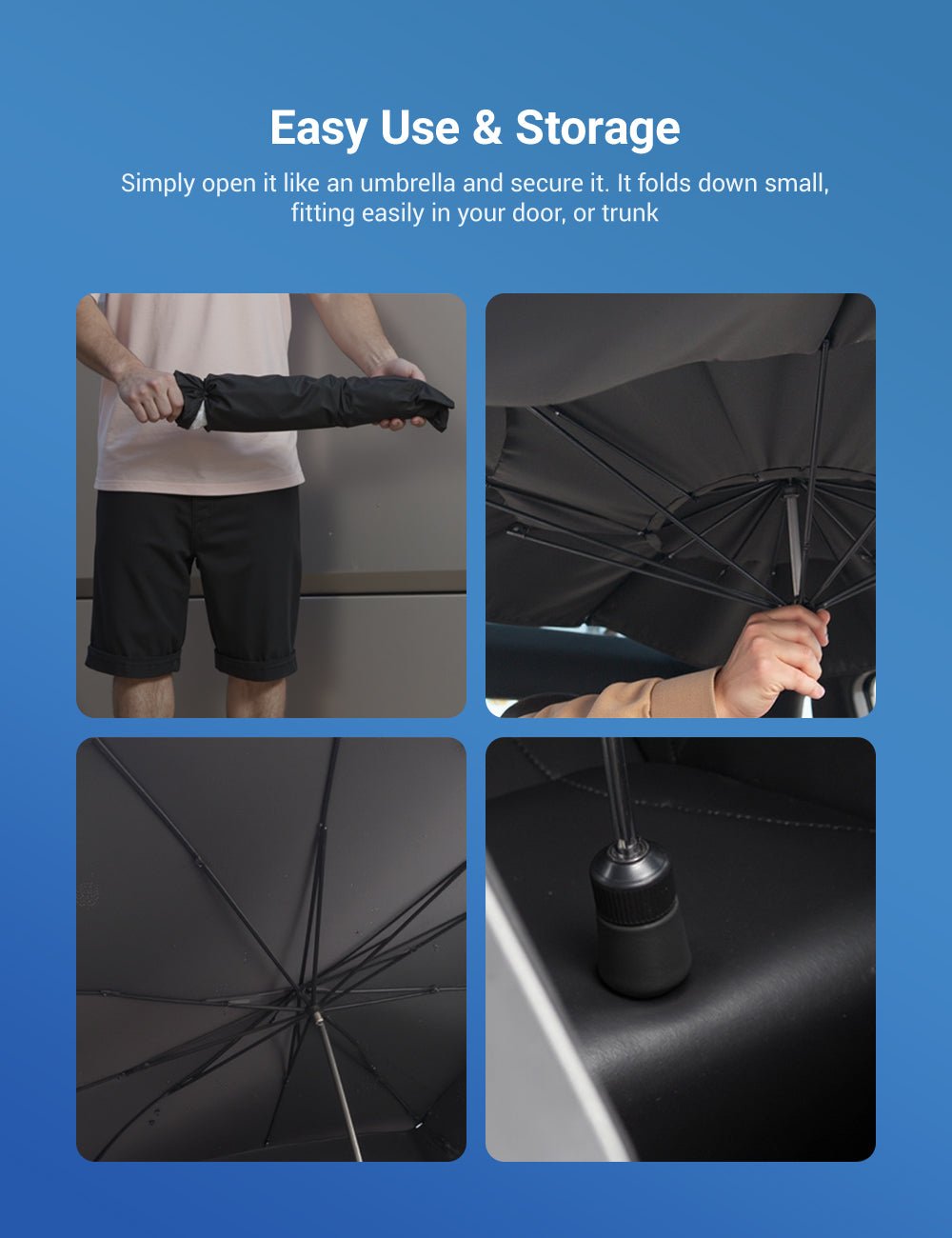 Sunroof Sunshade Umbrella for Tesla Model Y - Tesery Official Store