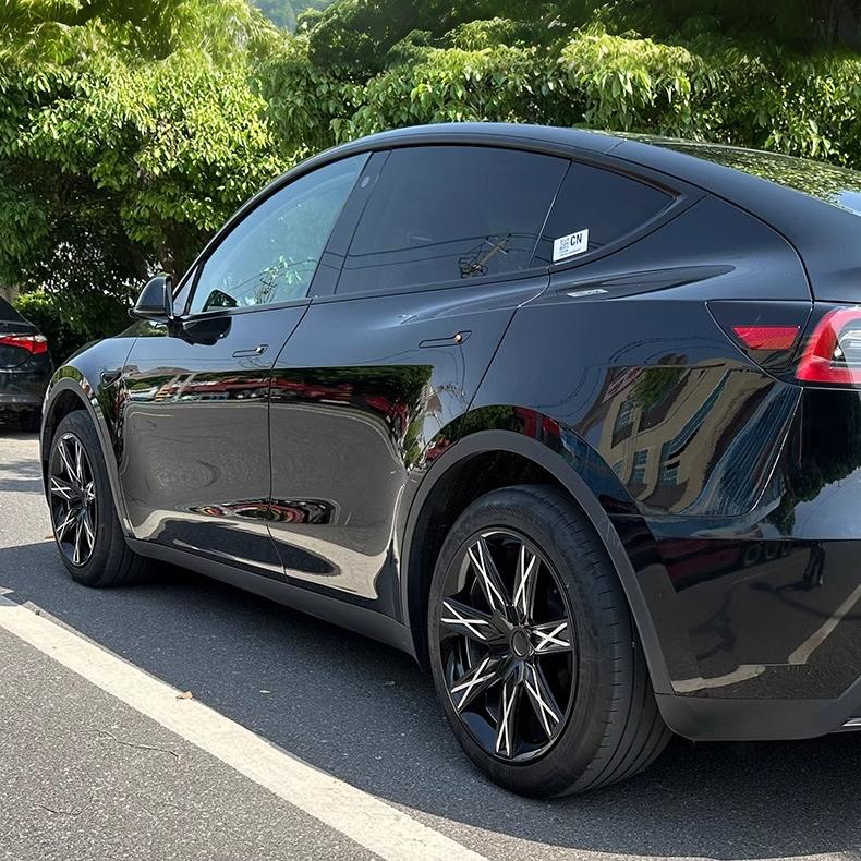 TESERY 19″ Double Star Wheel Cover for Tesla Model Y - Tesery Official Store