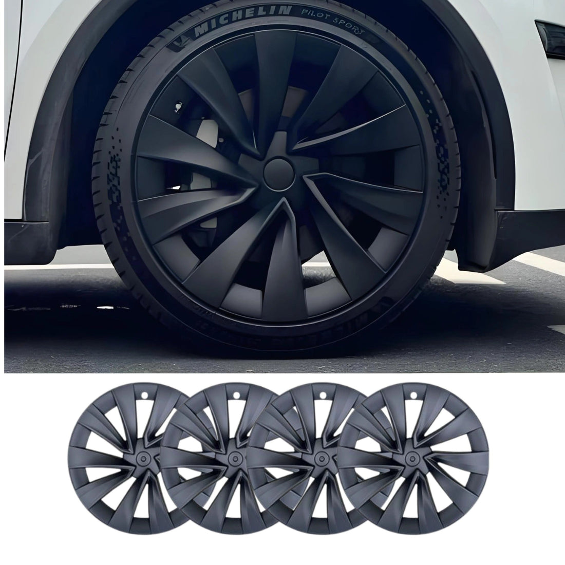 TESERY 20″ Helix Wheel Covers for Tesla Model Y Juniper - Tesery Official Store