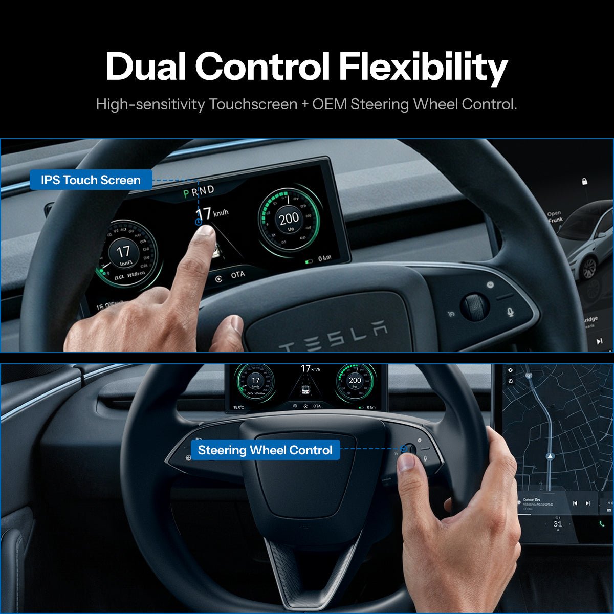 TESERY 6.2'' Dashboard Screen Display for Tesla Model 3 / Model Y - Tesery Official Store