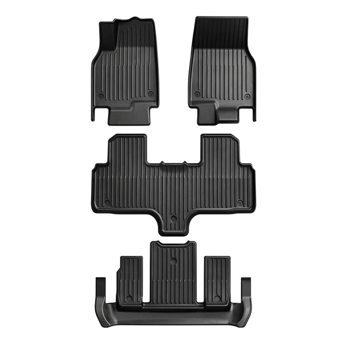 TESERY All-Weather TPE Floor Mats for Model YL 6-Seater 2026+ - Tesery Official Store