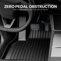 TESERY All-Weather TPE Floor Mats for Model YL 6-Seater 2026+ - Tesery Official Store