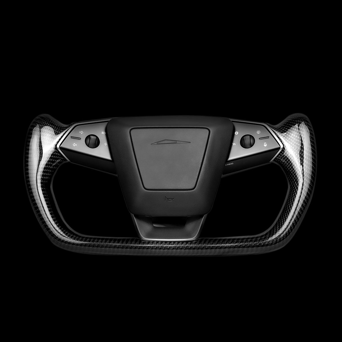 TESERY Cybertruck Carbon Fiber Yoke Steering Wheel - Tesery Official Store