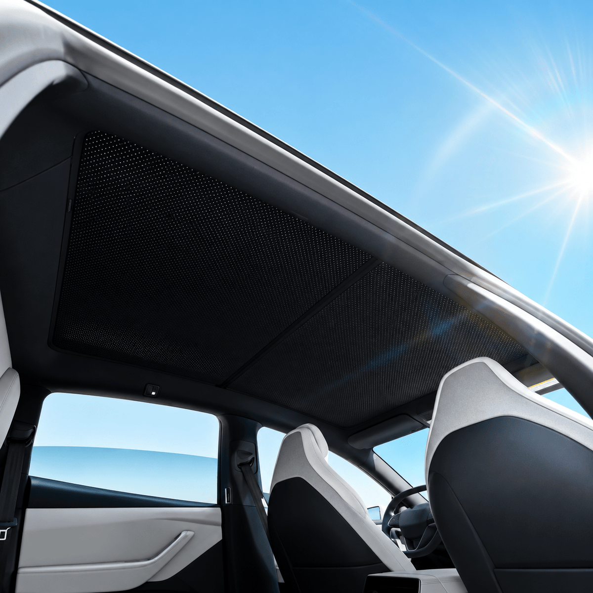 TESERY Glass Roof Sunshade for Model YL 6-Seater - Tesery Official Store