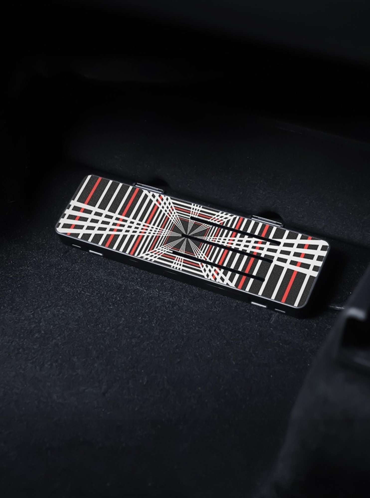 TESERY Red Hidden Under Seat Diffuser for Model 3 2021 - 2023.10 - Tesery Official Store