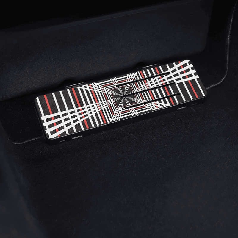 TESERY Red Hidden Under Seat Diffuser for Model 3 2021 - 2023.10 - Tesery Official Store