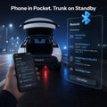 TESERY Laser-Guided Kick-to-Open Trunk Sensor Light for Model Y (2020–2026) - Tesery Official Store