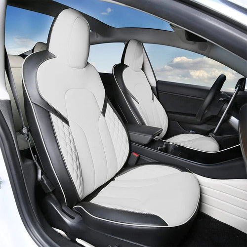 TESERY Leather Seat Covers for Model 3 & Model Y (SALE!) - Tesery Official Store