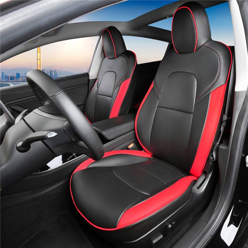 TESERY Leather Seat Covers for Model 3/Y | Clearance Sale | Limited Stock - Tesery Official Store