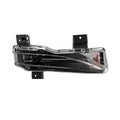 Single narrow lower-light assembly with a clear lens, black interior and mounting tabs.