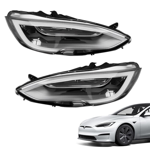 TESERY LED Headlight Assembly for Model S (16 - 22) Left & Right - Tesery Official Store