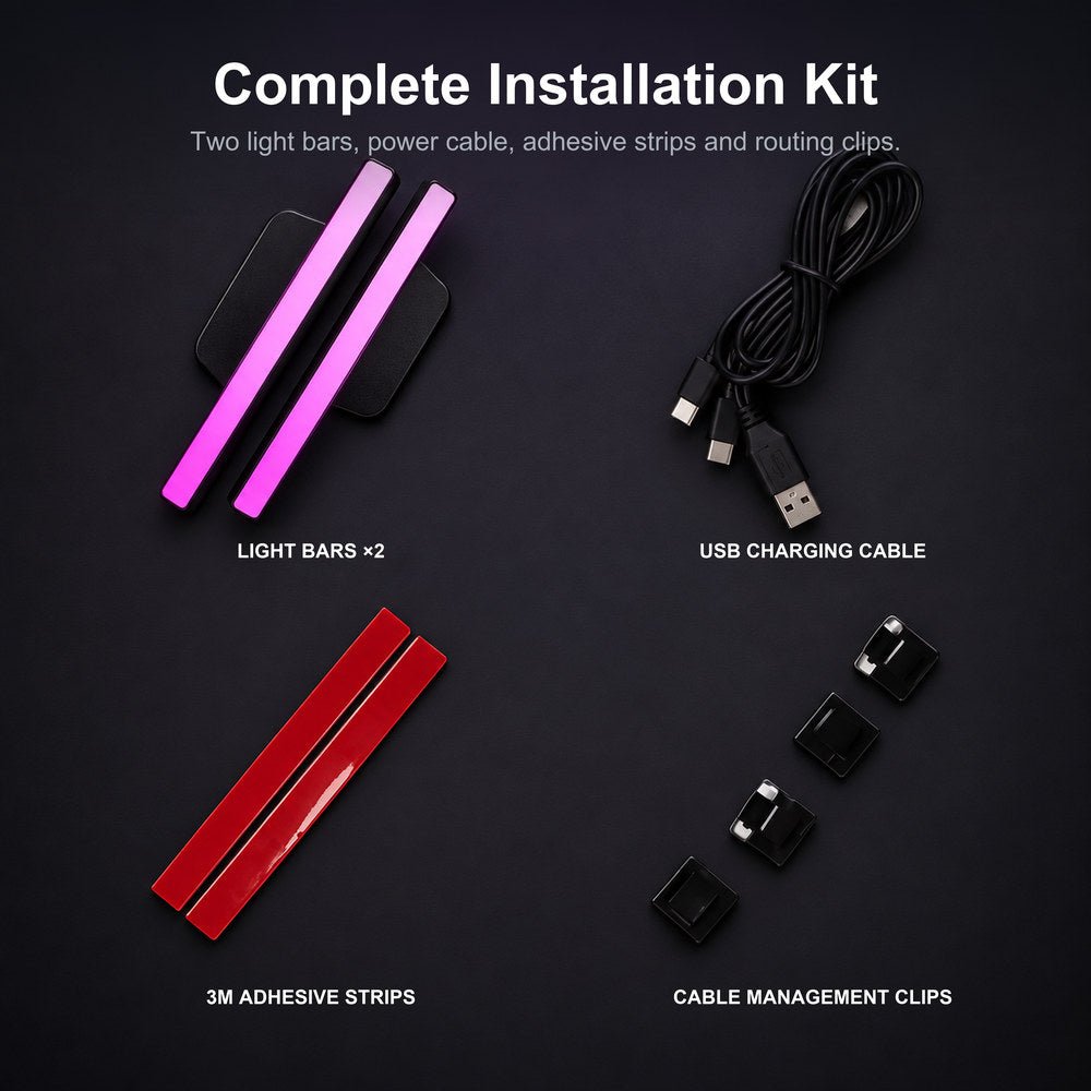 TESERY Model 3/Y RGB Sound-Activated Ambient Lighting Kit - Tesery Official Store