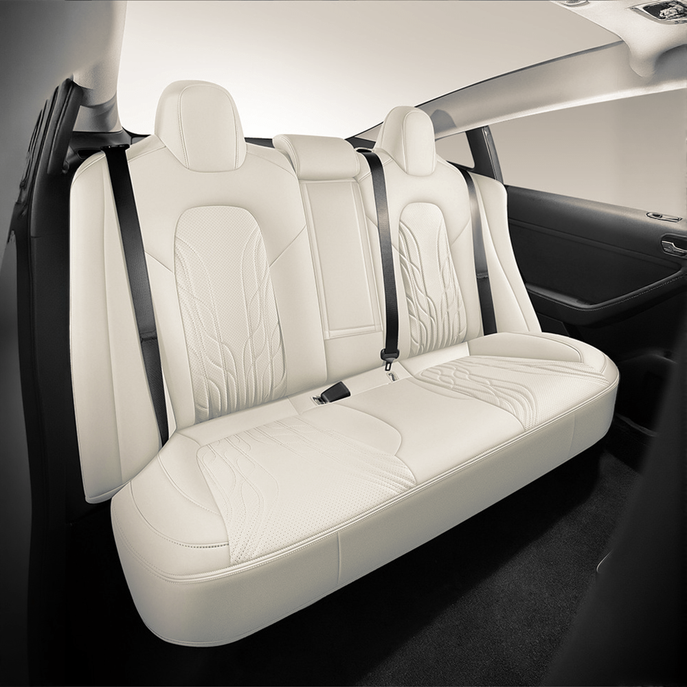 TESERY Nappa Leather Seat Covers for Model 3 Highland & Model Y Juniper - Tesery Official Store