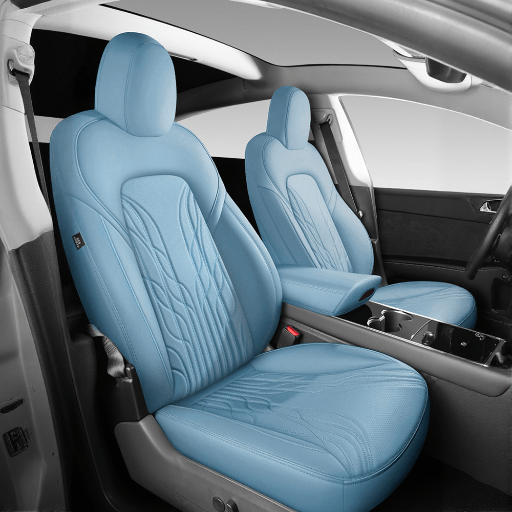 TESERY Nappa Leather Seat Covers for Model 3 Highland & Model Y Juniper - Tesery Official Store