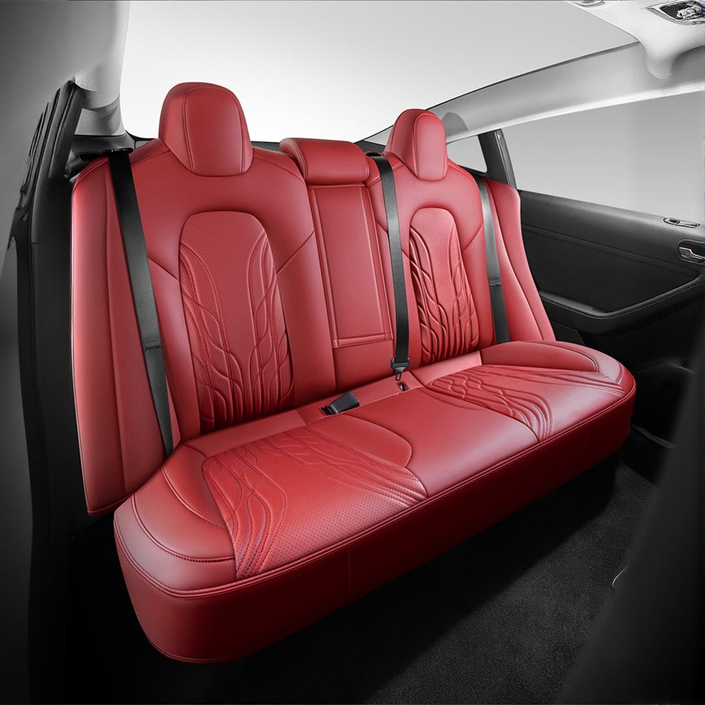 TESERY Nappa Leather Seat Covers for Model 3 Highland & Model Y Juniper - Tesery Official Store