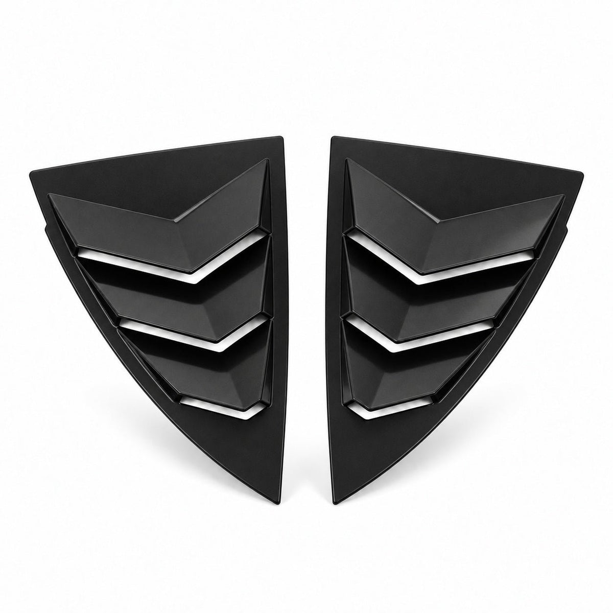 TESERY Rear Side Window Louvers Cover for Model Y | 3 Finishes | 2-Pack - Tesery Official Store