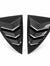 TESERY Rear Side Window Louvers Cover for Model Y | 3 Finishes | 2-Pack - Tesery Official Store