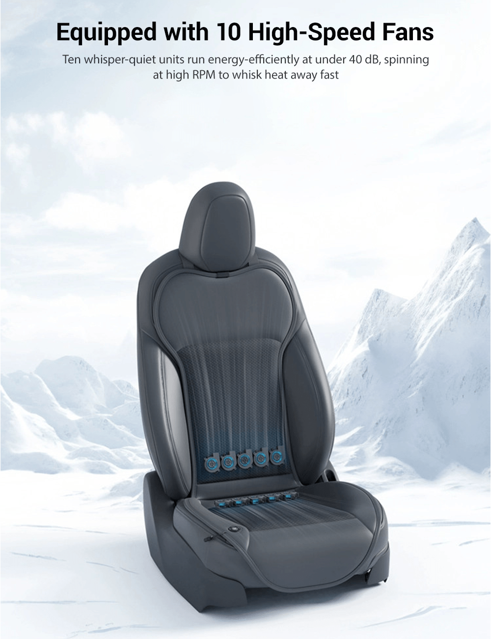 TESERY Seat Ventilation Seat Covers for Model 3 Highland & Model Y Juniper - Tesery Official Store