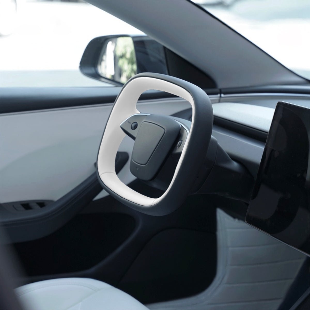 TESERY Starlink 4.0 Cyber Yoke Steering Wheel for Model 3 Highland - Tesery Official Store