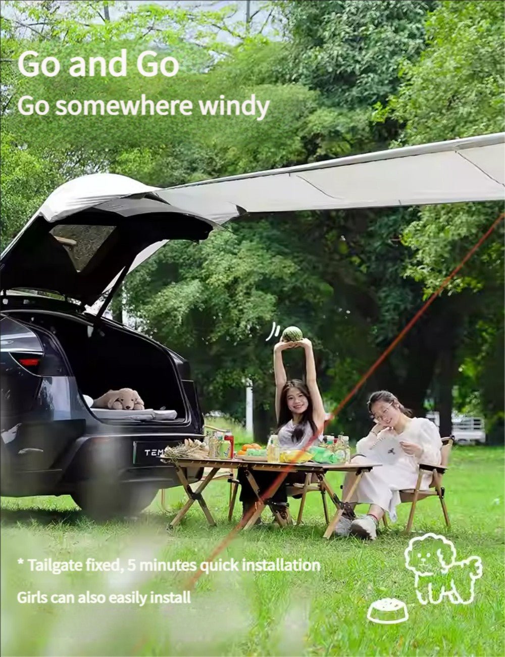 tesla zelt model y Auto-Campingzelt für Tesla Model Y