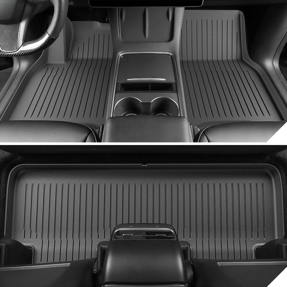 TESERY TPE All Weather Floor Mats for Tesla Model Y & Model 3 - Tesery Official Store