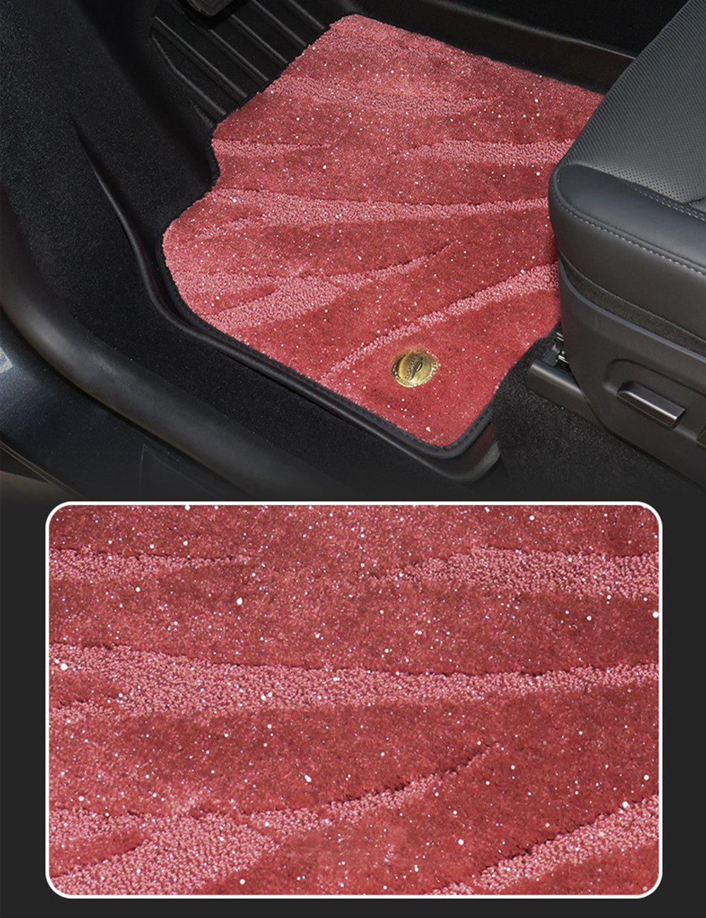 TESERY TPE+Carpet Double Layer Floor Mats for Model Y Juniper - Tesery Official Store
