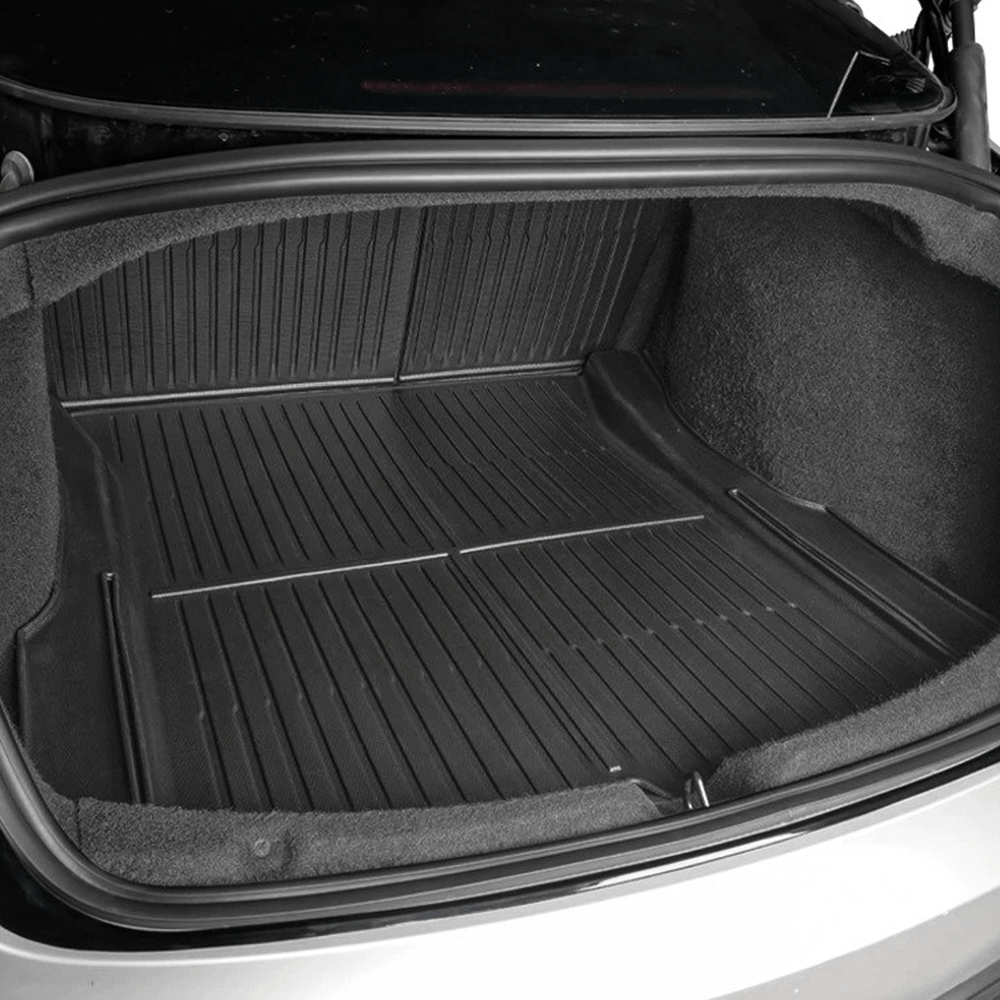 TESERY Trunk Mat With Backrest Mat for Tesla Model 3 Highland - Tesery Official Store