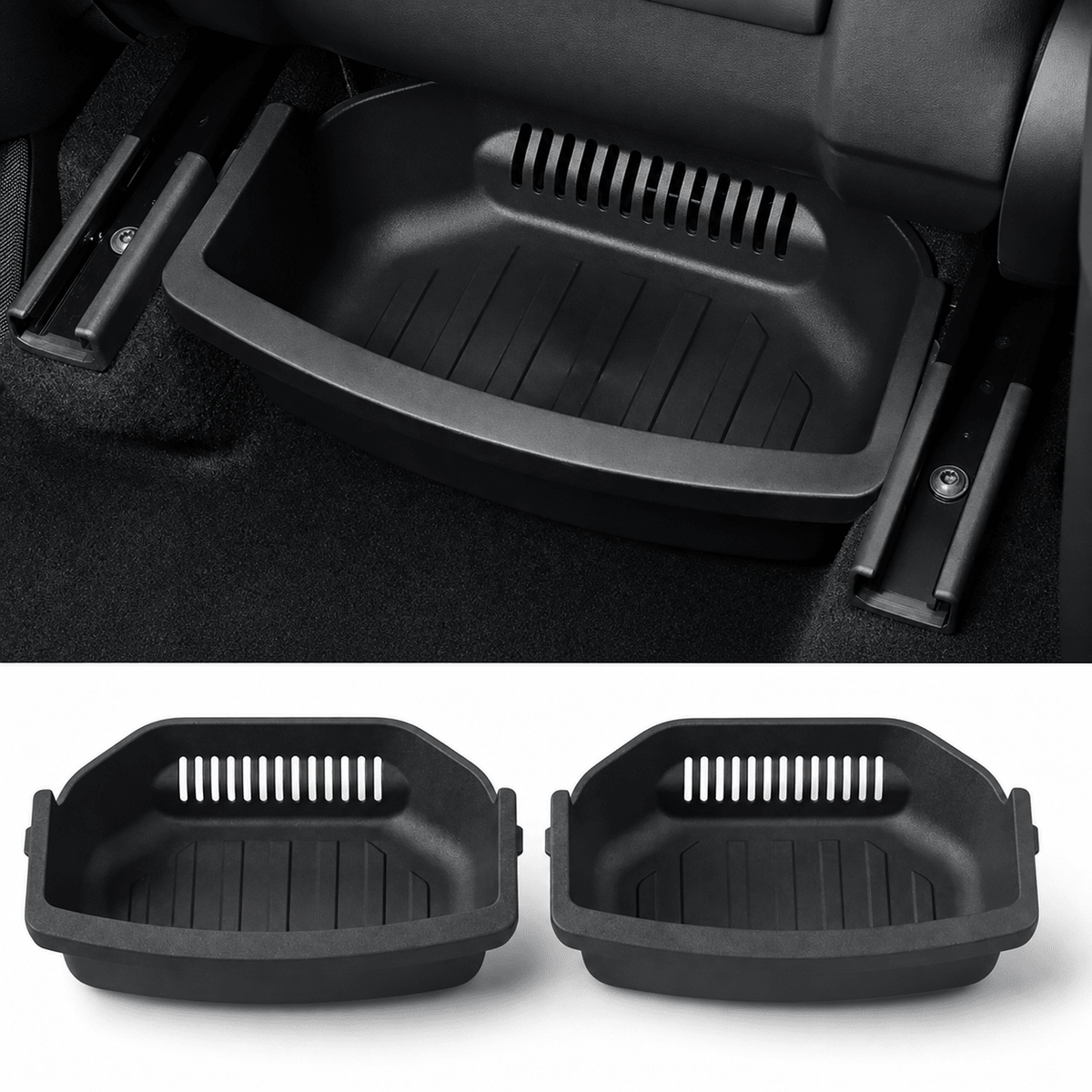 TESERY Under Front Seat Storage Box for Model YL 6-Seater - Tesery Official Store