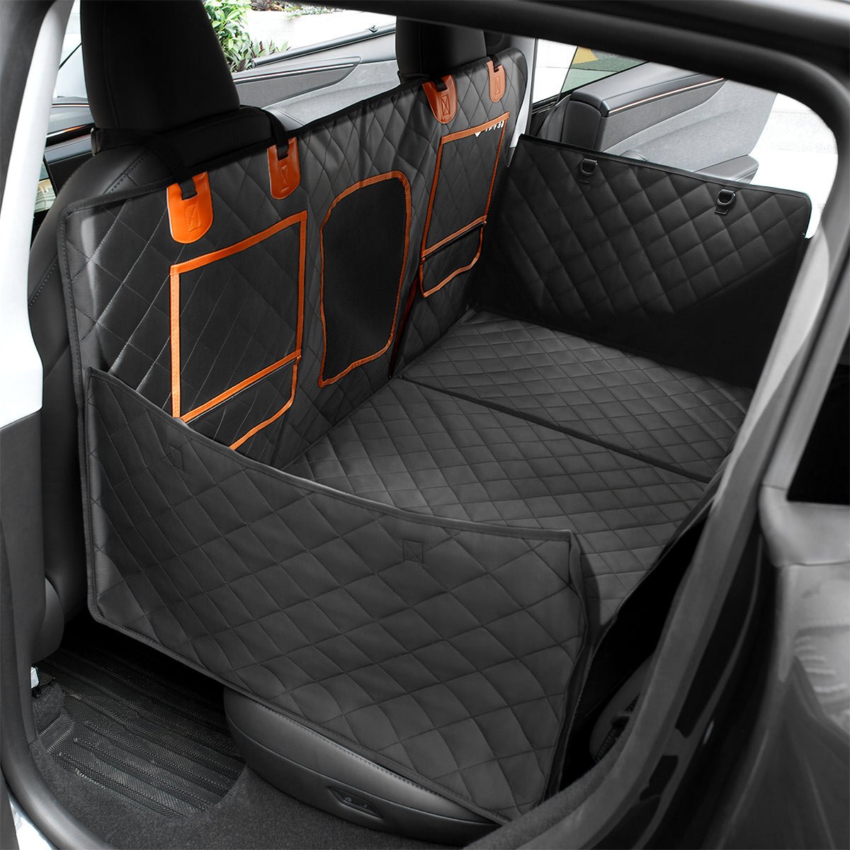 TESERY Upgraded Dog Seat Cover for Model Y | Waterproof | Mesh Window - Tesery Official Store