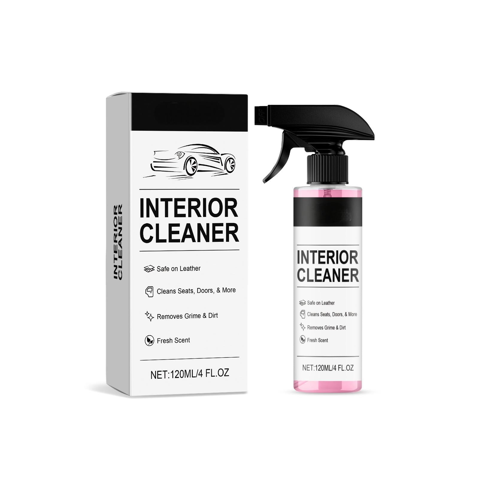 Tesla Interior Cleaner & Stain Remover for Vegan Leather | Safe on Model 3, Y, S, X Seats, Dash & Console - Tesery Official Store