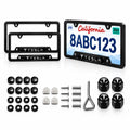 Tesla Logo Aluminum Alloy License Plate Frames – 2 Pack, US Standard - Tesery Official Store