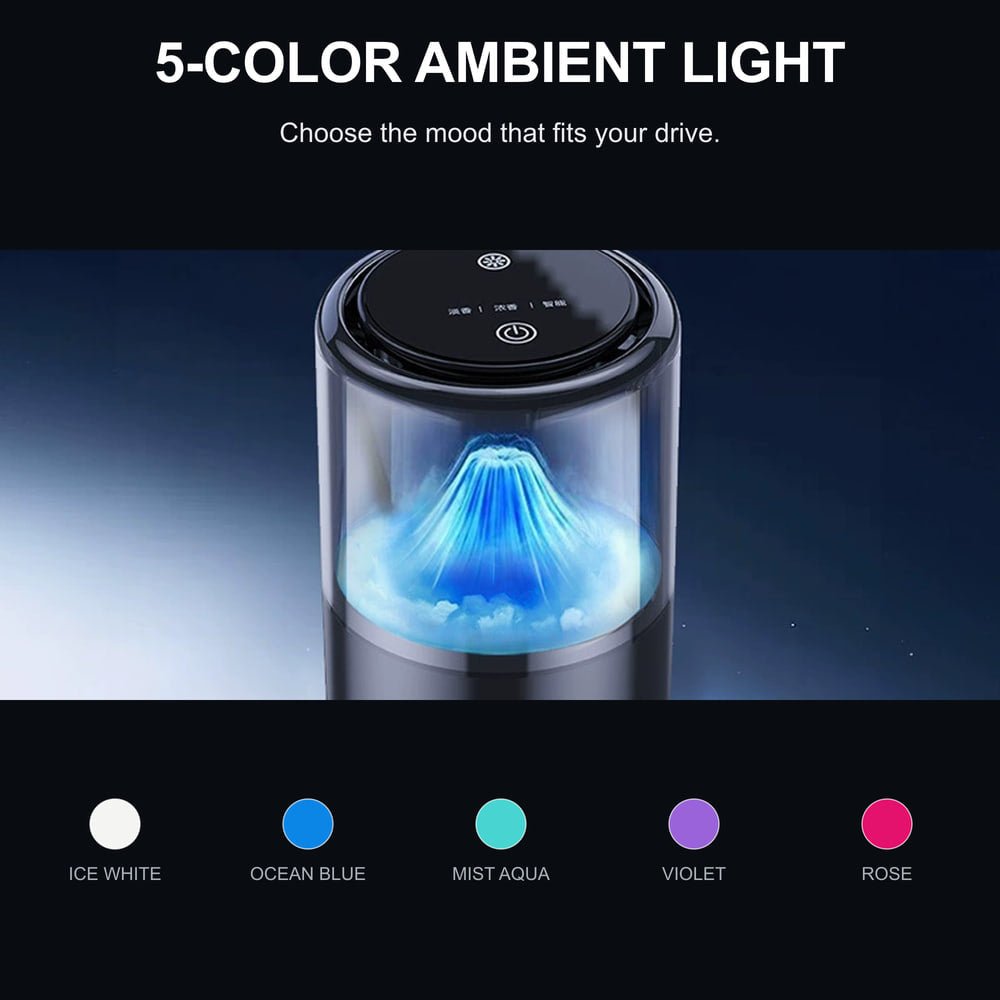 Tesla Model Y/3/S/X Cloud Mist Car Diffuser With Ambient Lighting - Tesery Official Store