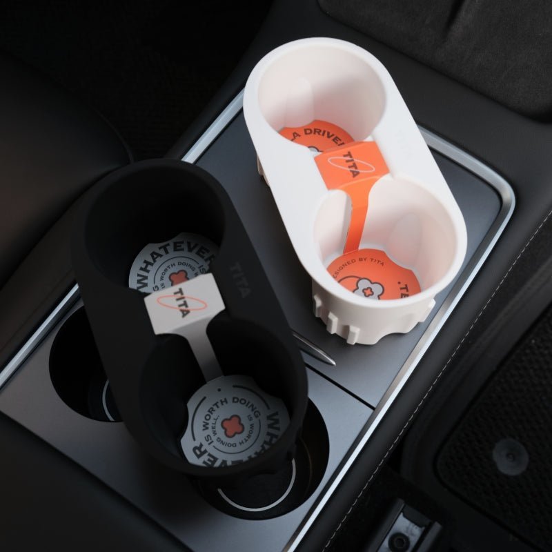 TITA Dazzles - Center Console Tesla Cup holder for Tesla Model 3/Y - Tesery Official Store