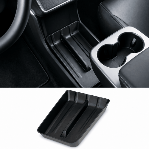 TPE Center Console Lower Storage Tray for Model Y Standard 2026+ - Tesery Official Store