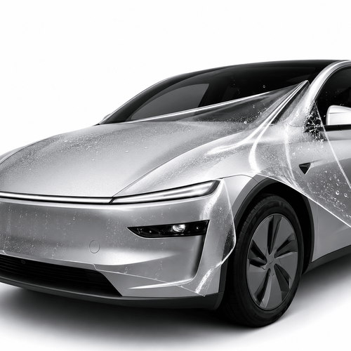 TPU Full Car Paint Protection Film (PPF) for Tesla Model 3 & Y - Tesery Official Store