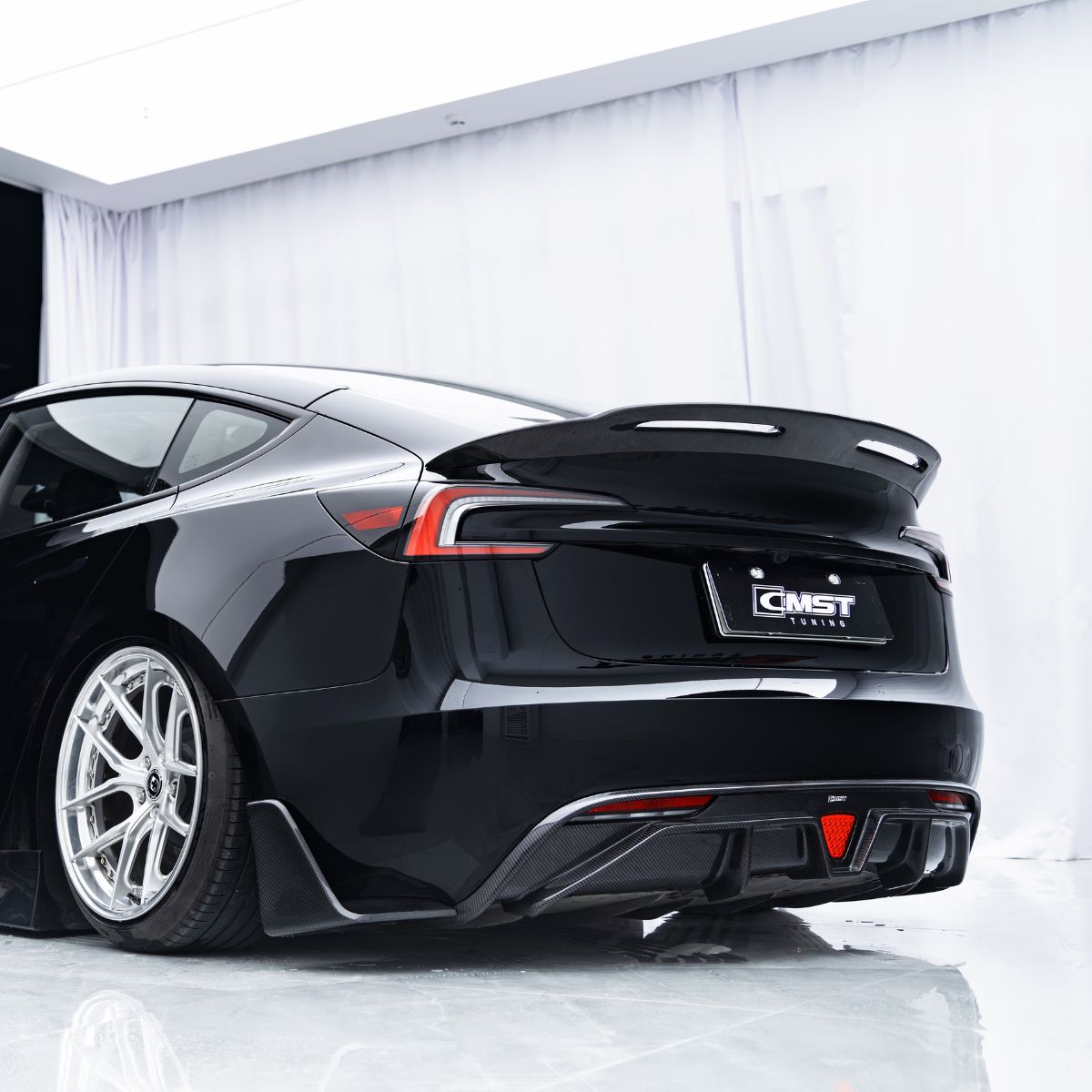 Track Spec Rear Spoiler Track-Spec Carbon Fiber Spoiler | 2024+ Tesla Model 3 Highland