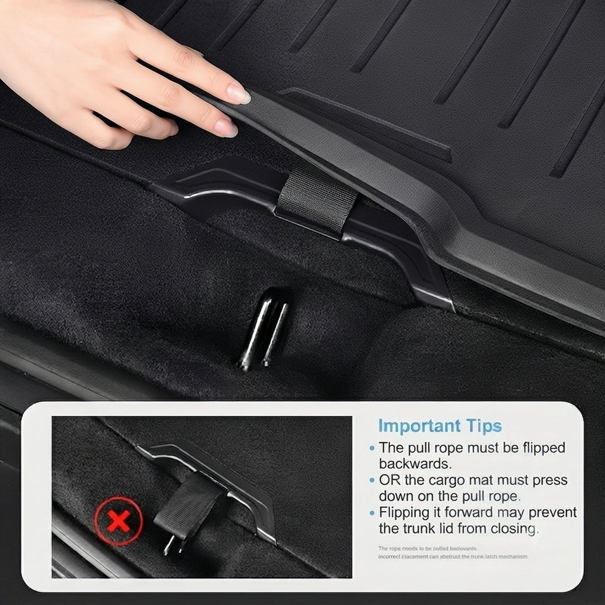 Trunk Lid Panel Handle for Model Y Juniper | Easy Lift Upgrade (2PCS) - Tesery Official Store
