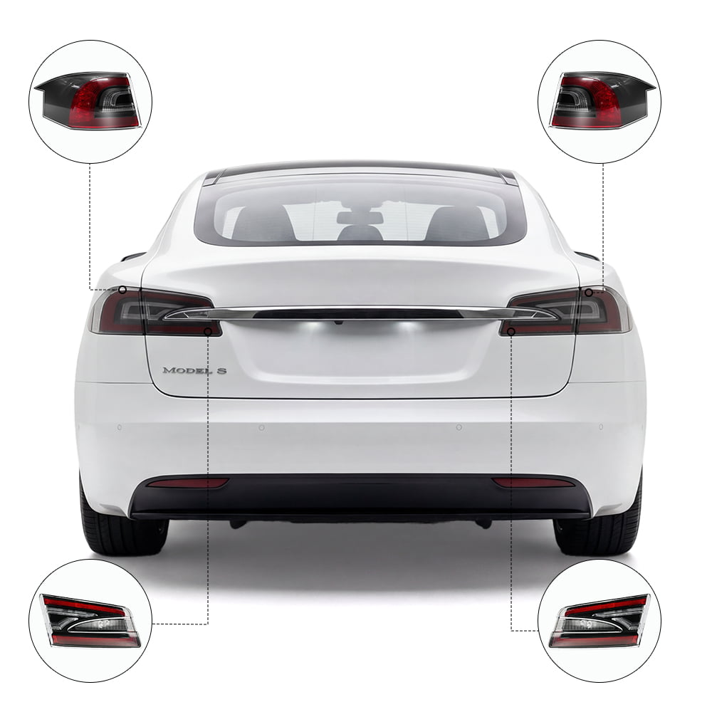 Turn Brake Lamp & Inner Tail Light Replacement for Model S (16 - 20) - Tesery Official Store