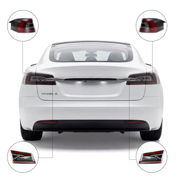 Turn Brake Lamp & Inner Tail Light Replacement for Model S (16 - 20) - Tesery Official Store